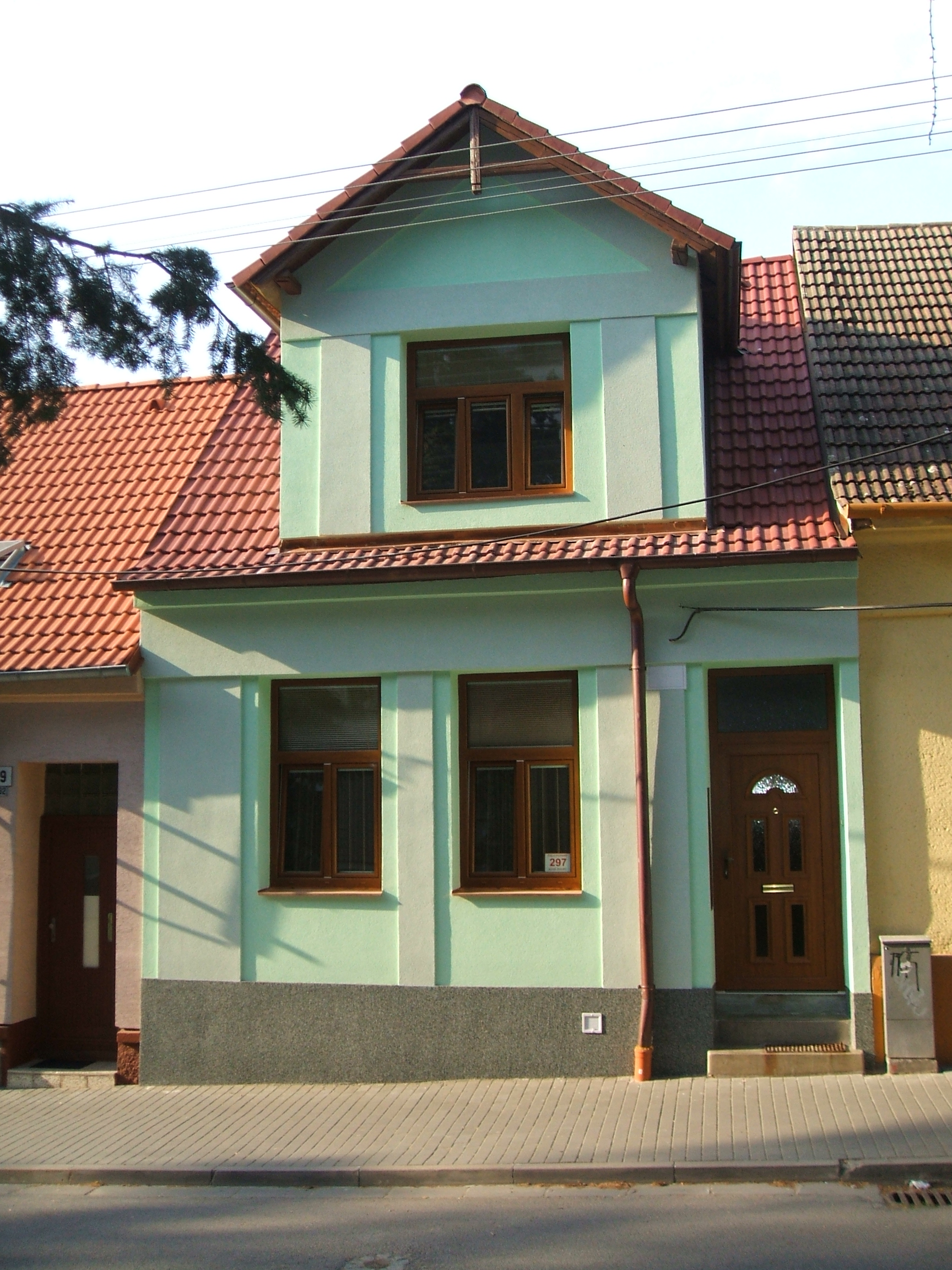 Třebíč rodinný dům - fasáda 2009 02